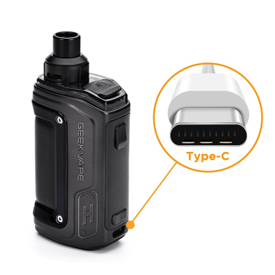 Geek Vape Aegis Hero 2 (H45) 1400mAh KIT (gunmetal)